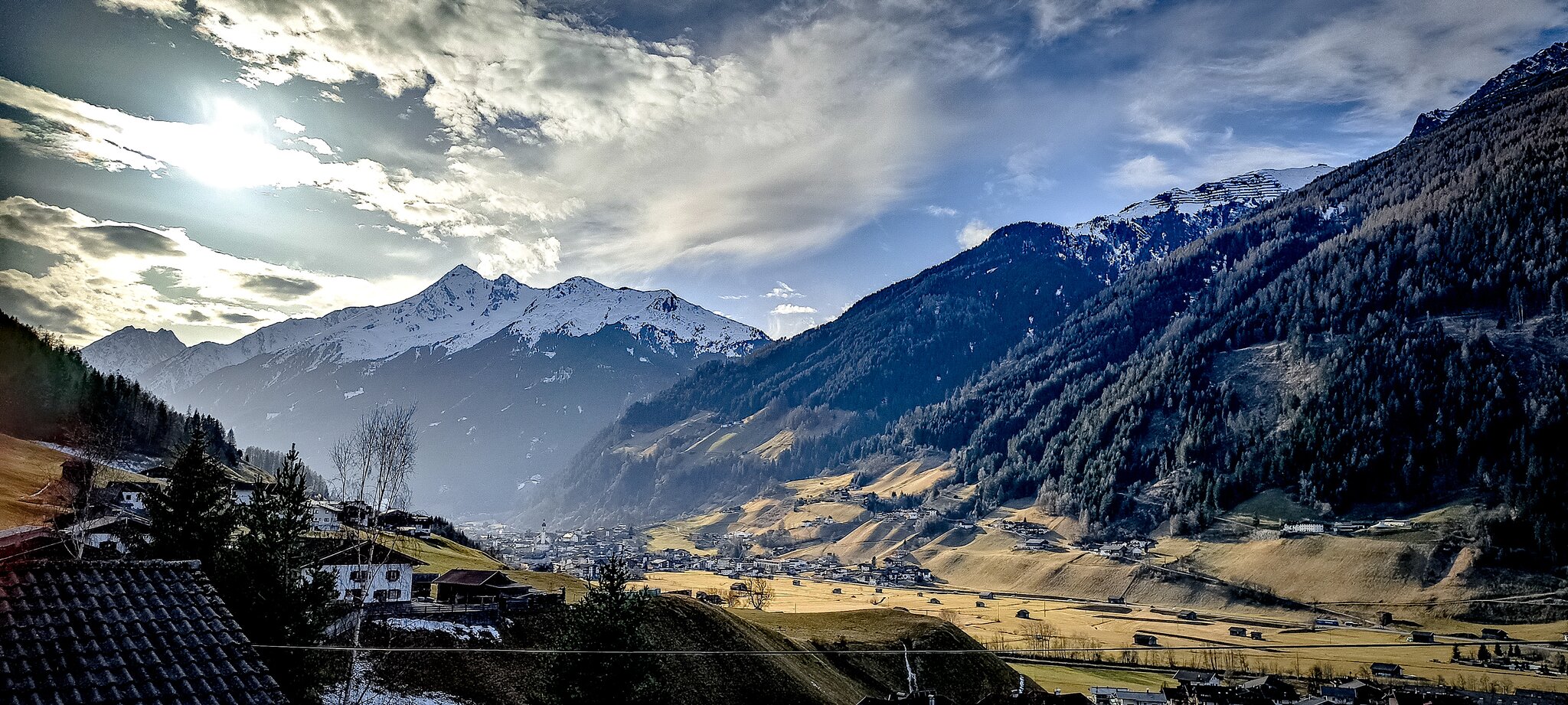 Blick Stubaital Neustift