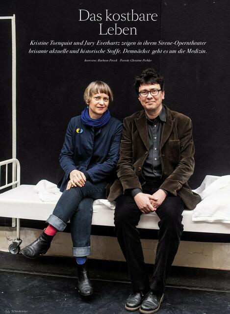 sirene Operntheater: Presse - Schaufenster 2016. Kristine Tornquist und Jury Everhartz | Foto: sirene