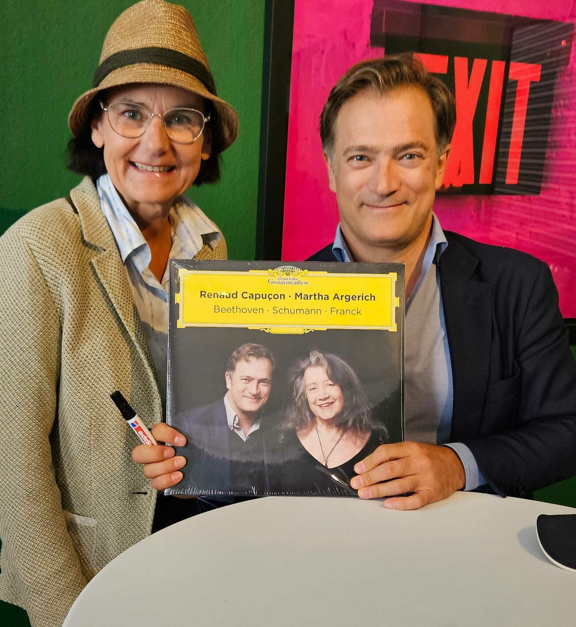 Meet& Greet mit RENAUD CAPUCON anlässlich der CDPRÄSENTATION MOZART