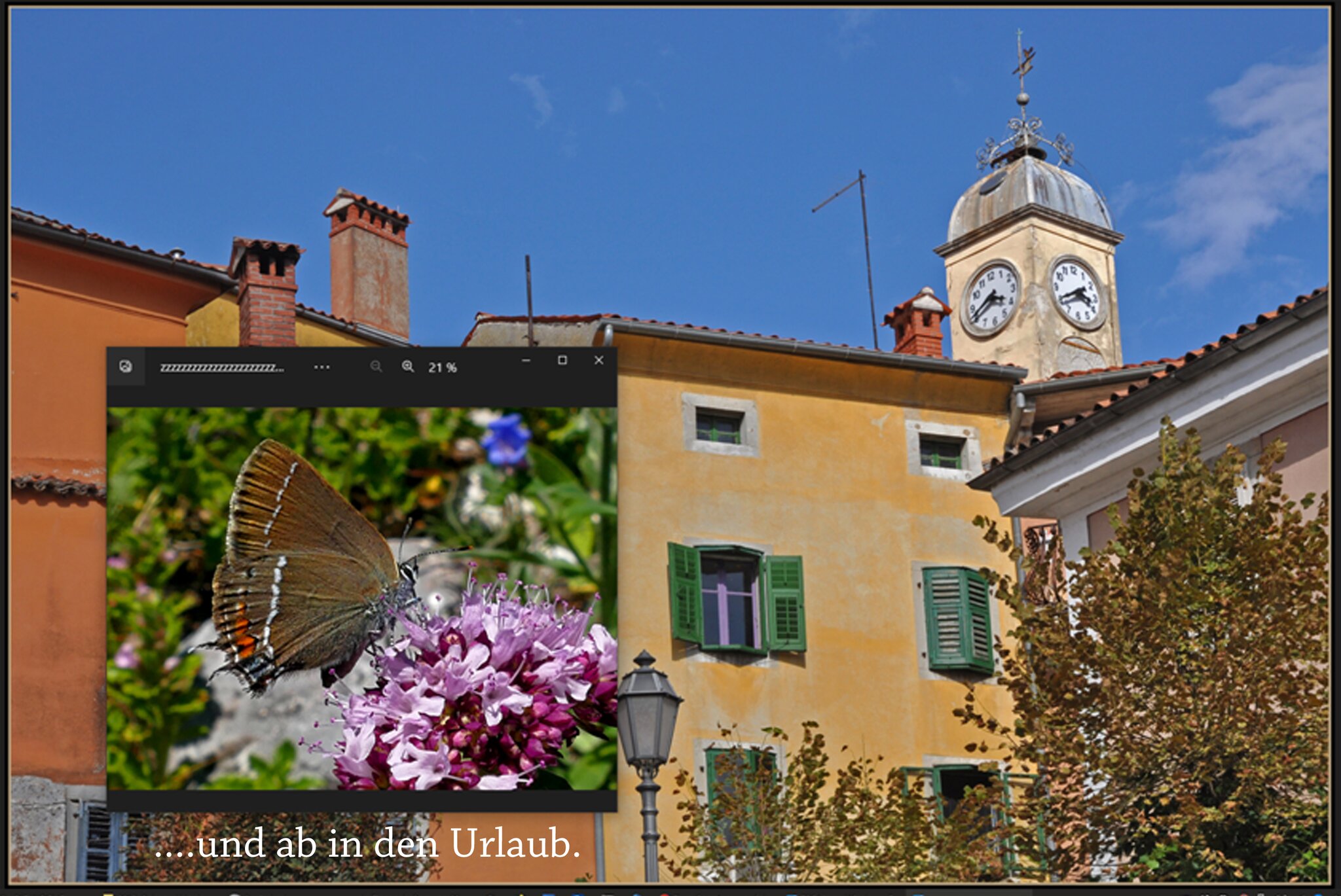 Ab in die Ferien........