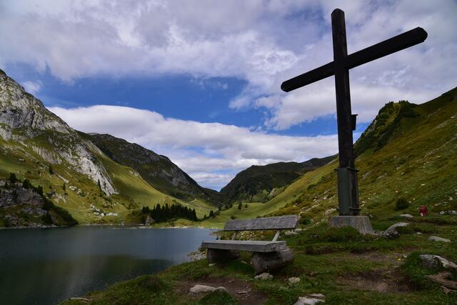 Am Spullersee in Vorarlberg.