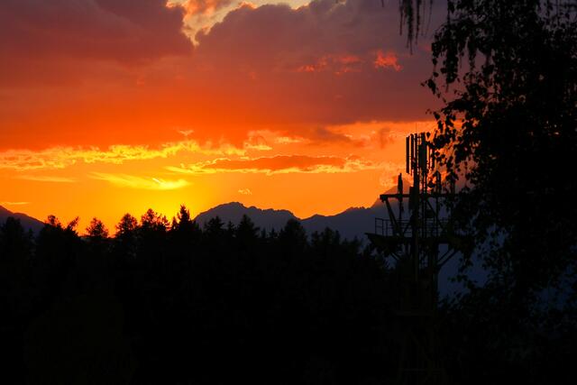 Sonnenuntergang in Igls  | Foto: Sabrina Moser-Hirner
