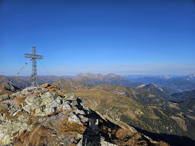 Gipfelkreuz gr. Grießstein, Bärntalalm, Sankt Johann am Tauern, Triebener Tauern | Foto: Christian Hahn