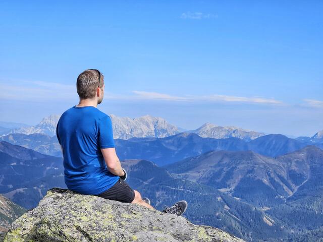 Panoramablicke am Gamskögel, Sankt Johann am Tauern, Triebener Tauern | Foto: Christian Hahn