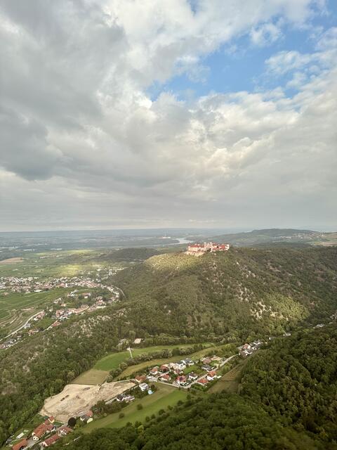 Blick auf Stift Göttweig 
