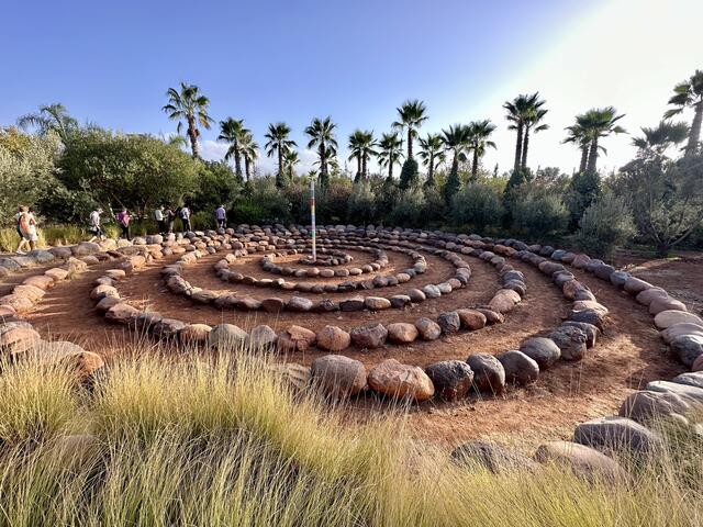 Zu Besuch im ca. 3 Hektar große Anima Garten von Andre Heller in Marrakesch