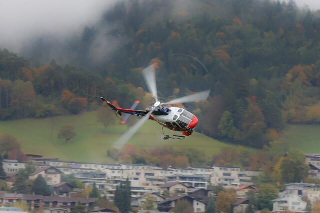 polizeihubschrauber in action | Foto: Sabrina Moser-Hirner