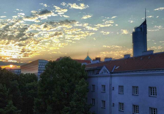 Sonnenaufgang in der Brigittenau