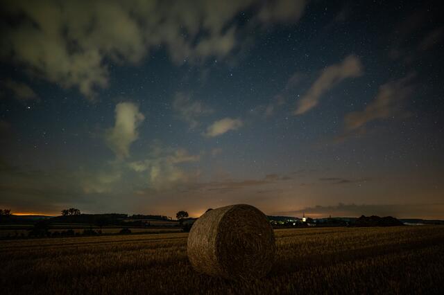 Hat der Große Wagen am Himmel über Obergrünbach ein Rad verloren?