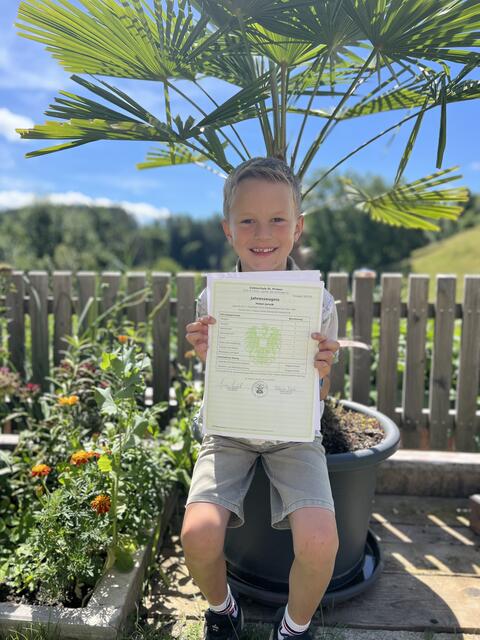 Jannik Hobel 1.Klasse
VS St.Primus 
Gemeinde St. Kanzian am Klopeiner See | Foto: No Pi