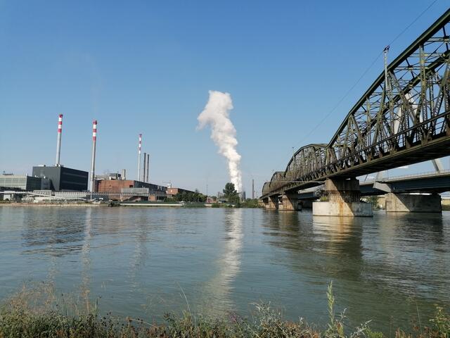 VÖEST bei Steyregger Brücke