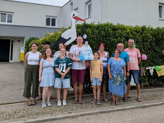Bianca Stockinger, Rainer Weiss, Clara Arlt, Nicole und Rebekka Weiss, Michael Kornherr-Kiss, Magdalena Weiss, Manuela Pimperl, Petra und Gottfried Getzinger, Reinhard Pimperl | Foto: Weiss