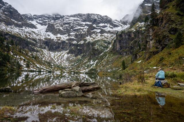 Herbststimmung am Obersee im Seewigtal 