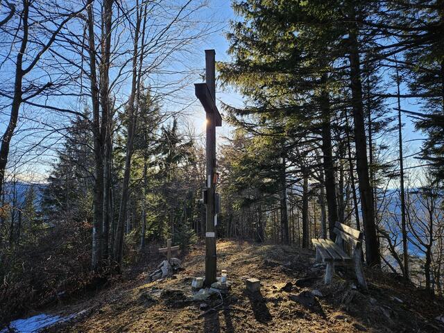 Gipfelkreuz Gromann, Frankenfels | Foto: Christian Hahn