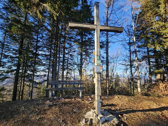 Gipfelkreuz Gromann, Frankenfels | Foto: Christian Hahn