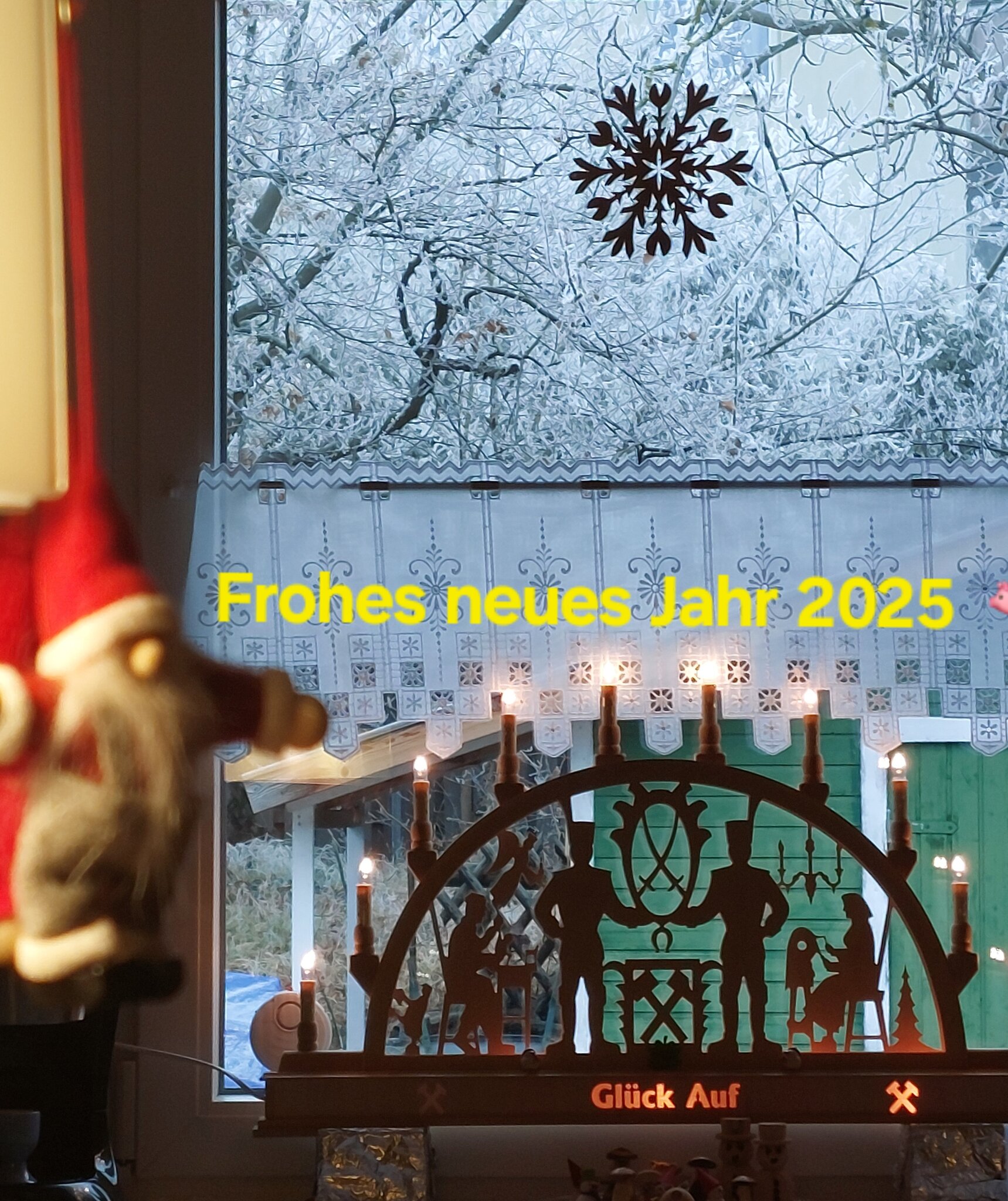 Allen ein gesundes und glückliches neues Jahr 2025