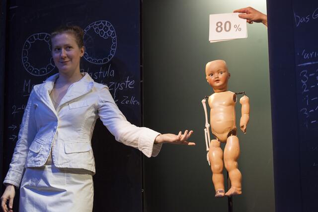 sirene Operntheater 2013: MARIELUISE. Kammeroper von Gernot Schedlberger und Kristine Tornquist. Palais Kabelwerk. Im Bild Lisa Rombach. | Foto: Stephan Polzer