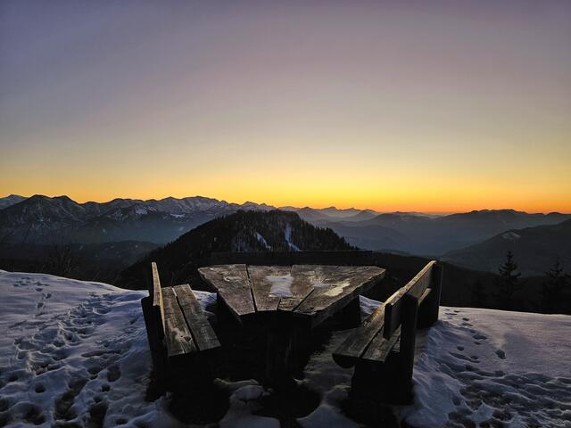 Nach Sonnenuntergang, Ennser Hütte, Großraming | Foto: Christian Hahn
