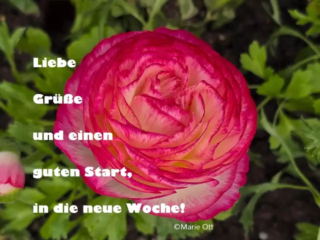 Liebe Grüße und einen guten Start, in die neue Woche!