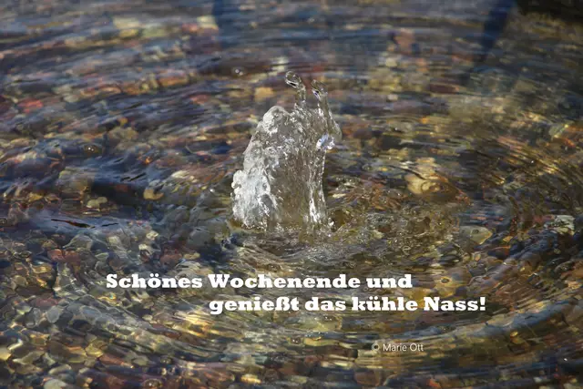 Schönes Wochenende!