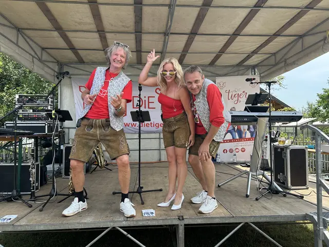 beim Feuerwehrfest St. Martin in Feldkirchen 