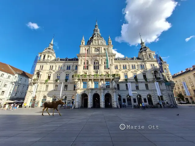 Elch "Emil" on Tour, Graz 