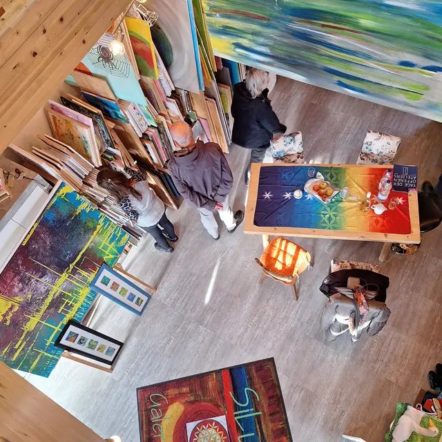 In der Galerie in trabenreith gab und gibt es viel Auswahl von gemalten Bildern. | Foto: Sibylle 