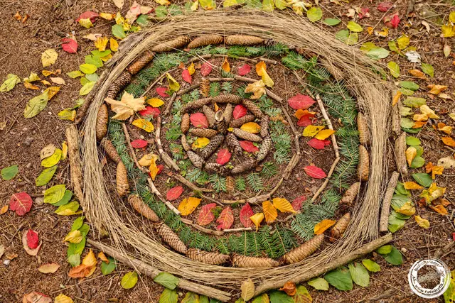 Da hat sich jemand ganz viel Mühe gemacht! Gesehen an einem Waldweg auf dem Schanzberg in St. Georgen am Walde.  | Foto: Bruno Haneder