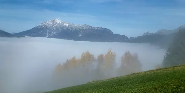 Blick zu den Leoganger Steinberge 