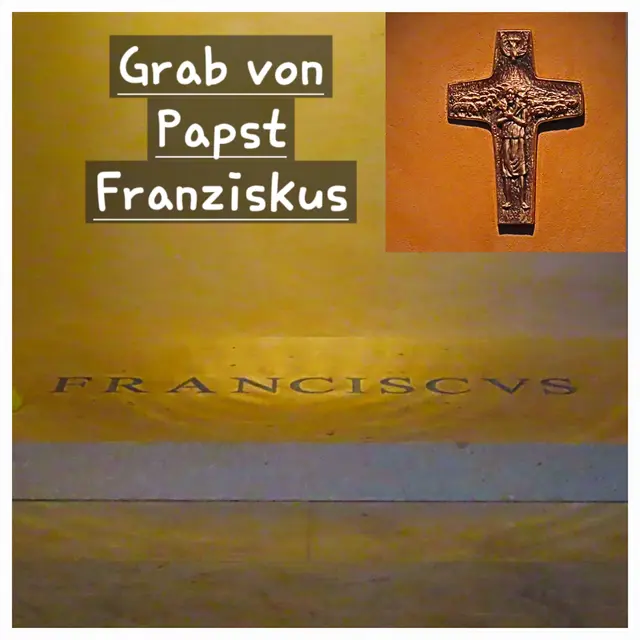 Tausende Menschen besuchen jeden Tag das Grab von Papst Franziskus in der Basilika St. Maria Maggiore in Rom.