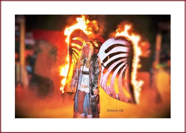 ENGEL IN FLAMMEN, Perchtenlauf Hausmannstätten am 8. November 2025 um 17:00 Uhr, mit 200 Perchten, Graz-Umgebung