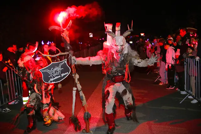 Perchtenlauf 2025 mit Abaddon-Pass Hausmannstätten