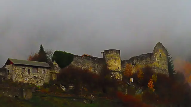 Herbst(nebel)  in der Burgenstadt Friesach