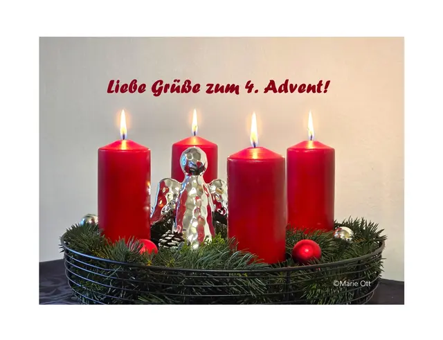 Liebe Grüße zum 4. Advent!