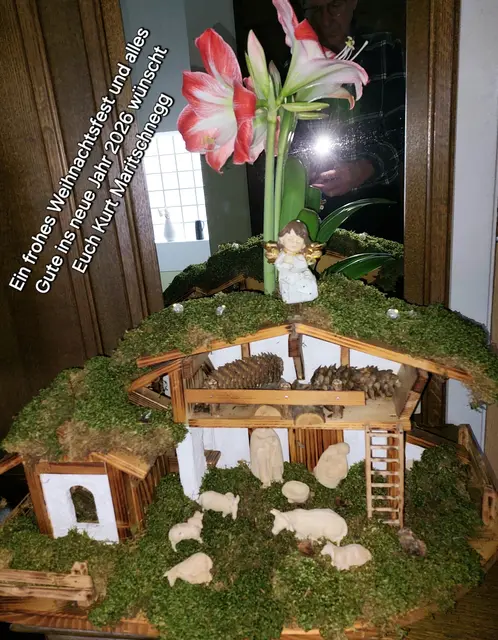 Alles Gute zum Weihnachtsfest wünscht euch allen  vom Herzen Kurt 