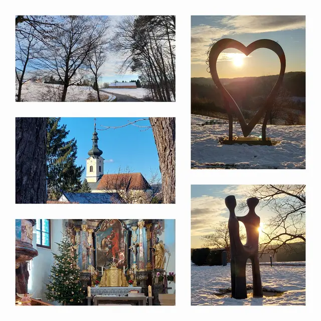 ...wünsche allen einen guten Rutsch (Wortbedeutung = ANFANG = aus dem hebräischen/jiddischen "Rosch"), 
...und ein friedvolles, gesegnetes neues Jahr 2026!

Fotos: 31. 12. 2025, Eisenberg an der Raab / Pfarrkirche St.Martin an der Raab 

 | Foto: Monika Petanovitsch 