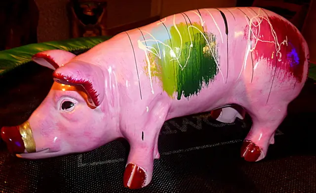 Das Borstenvieh als Glücksbringer 🐷🍀🐷