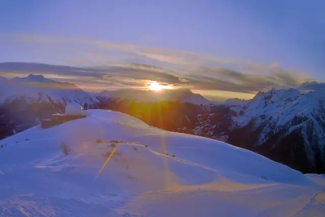 Sonnenuntergang im Westen vom Krahberg aus gesehen. Mit dieser Aufnahme wünsche ich euch allen noch einen schönen Abend.  | Foto: © by Ing. Günter Kramarcsik