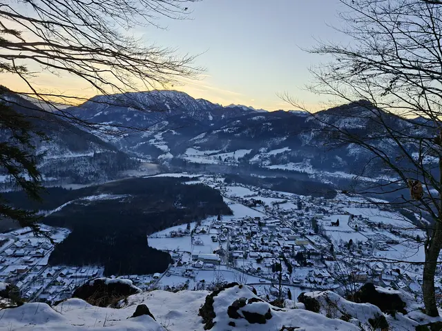 Blick vom Wiesberg auf Altenmarkt b.St.Gallen 