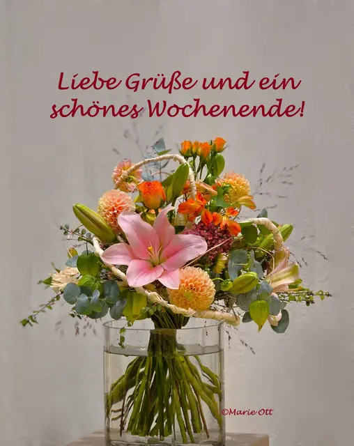 Liebe Grüße und ein schönes Wochenende!
