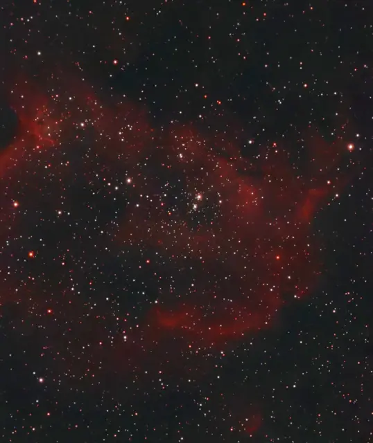 Emissionsnebel Westerhout 5 Seelennebel IC1848