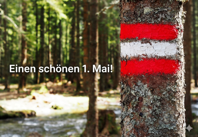 Ich wünsche allen einen schönen Feiertag!