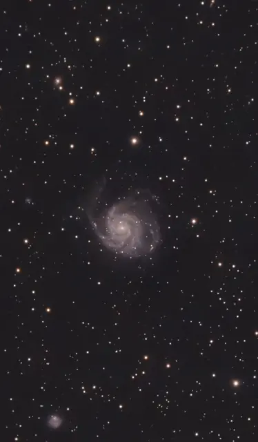 Messier 101 Feuerrad Galaxie