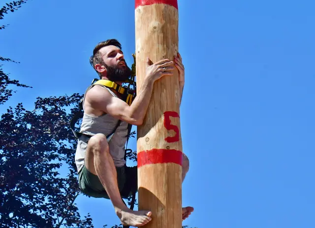 beim Maibaumkraxln in Gallspach | Foto: A. Gasselsberger