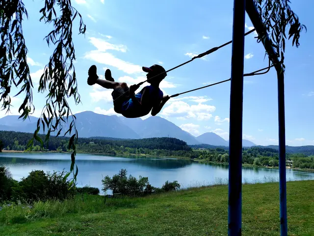Paul aus Stocking will im Urlaub in Kärnten (Turnersee) hoch hinaus. 
