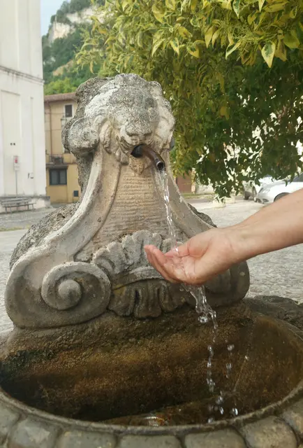 WASSER - ...jeder Tropfen ein Segen! ...nichts ist selbstverständlich... - STAUNEN UND DANKBARKEIT! 

Foto: Brunnen in Greccio

 | Foto: Monika Petanovitsch 