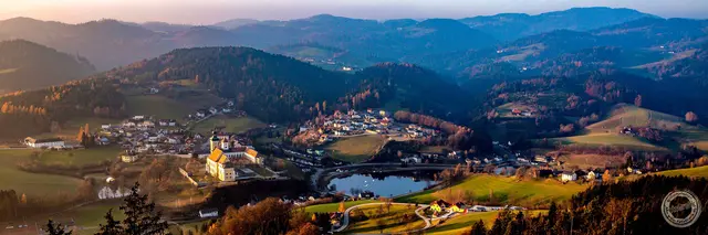 Waldhausen, Heimkehrerkreuz, Aussichtsturm