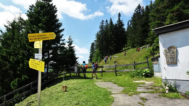 Im Sommer herrscht reger Betrieb bei der Polleres-Hütte. ... Viele Wanderer steigen zum Sonnwendsteingipfel auf, um die weitreichende Panoramaaussicht zu genießen! ...  &gt;&gt;&gt; Foto aus meiner  Bilddoku (Bericht + 31 Bilder)  | Foto: © Silvia Plischek