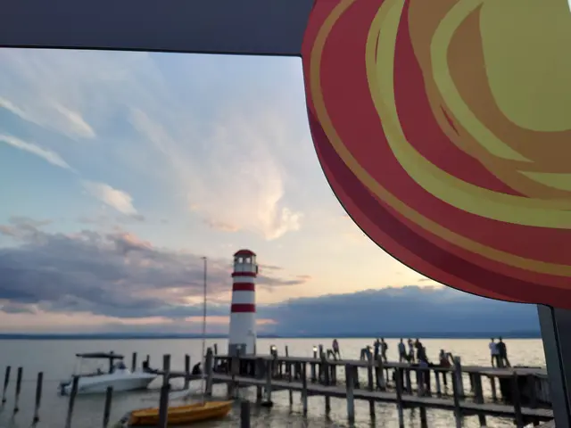 ... dann muss der gute Leuchtturm als Motiv herhalten