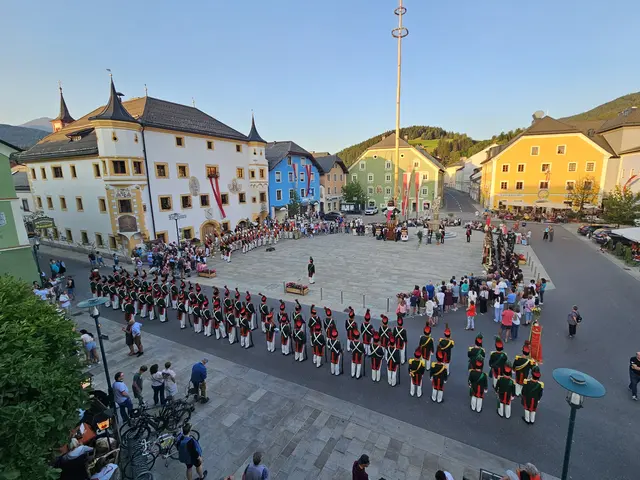 100 Jahre Kriegerdenkmal am Tamsweger Marktplatz - bei der Segnung des renovierten Kriegerdenkmals am 25. Juli 2026 | Foto: Juliane Lankmayer
